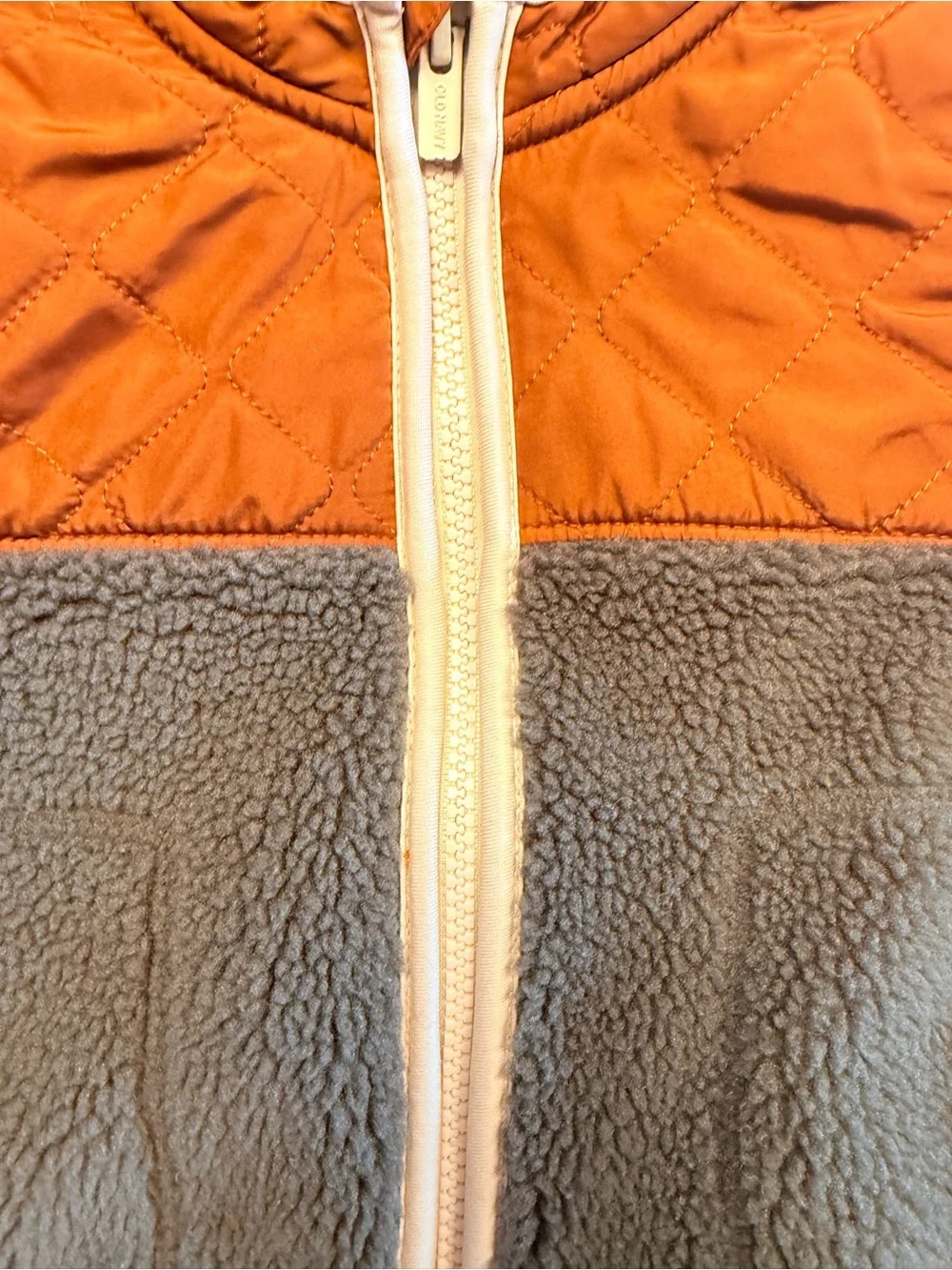OLD NAVY | Unisex Cozy Sherpa Hybrid Zip Jacket for Baby 6-12 M